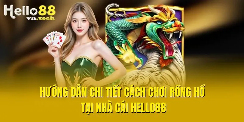 Hướng dẫn chi tiết cách chơi Rồng Hổ tại nhà cái Hello88